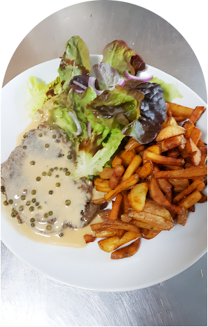 Le restaurant - L'Entracte - restaurant Saint Claude - Restaurant AVIGNON LES SAINT CLAUDE