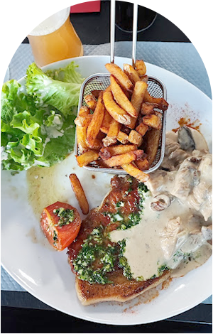 Le restaurant - L'Entracte - restaurant Saint Claude - Restaurant brasserie AVIGNON LES SAINT CLAUDE